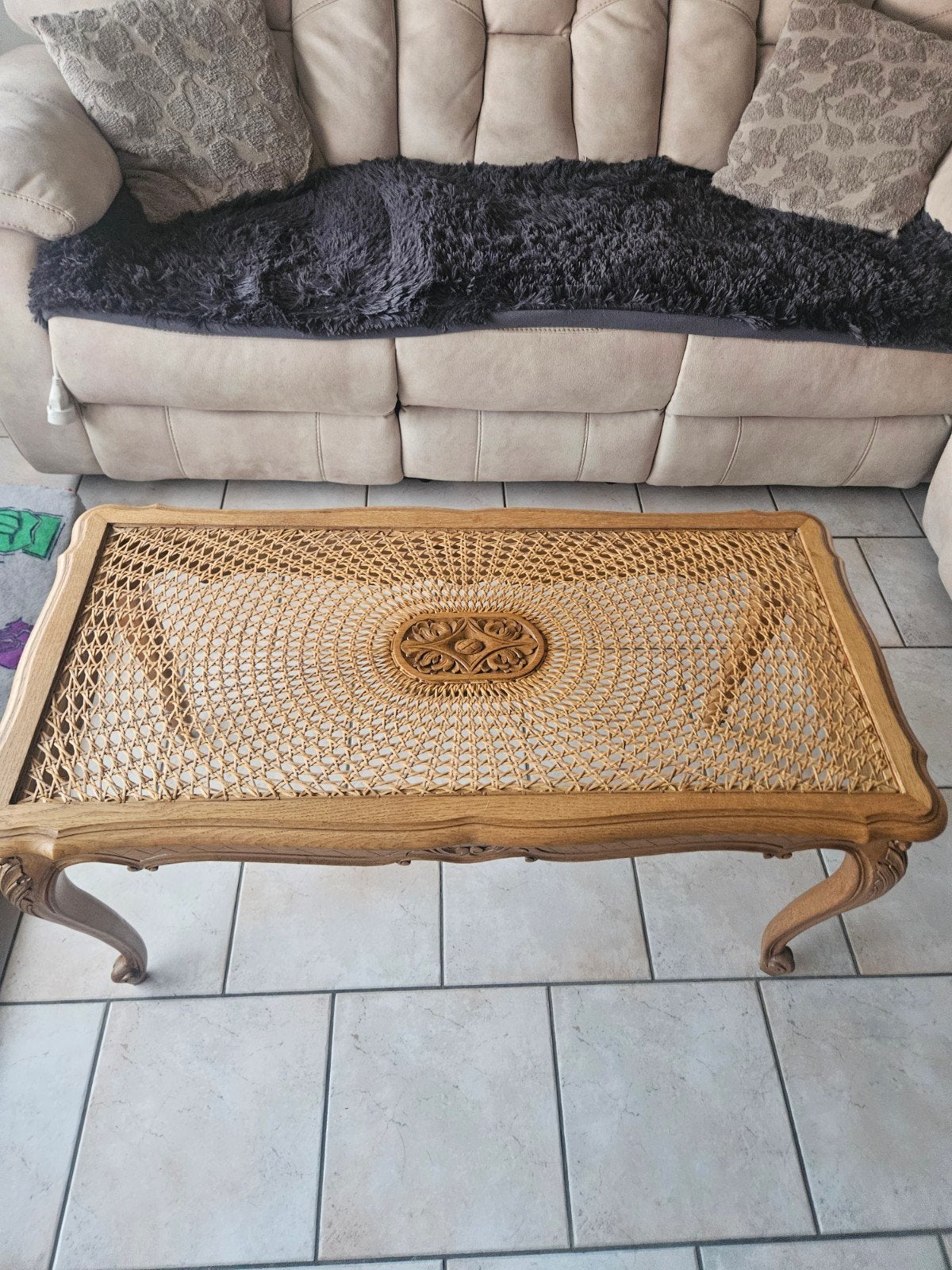 bonne affaire de table de salon en bois, Enlèvement