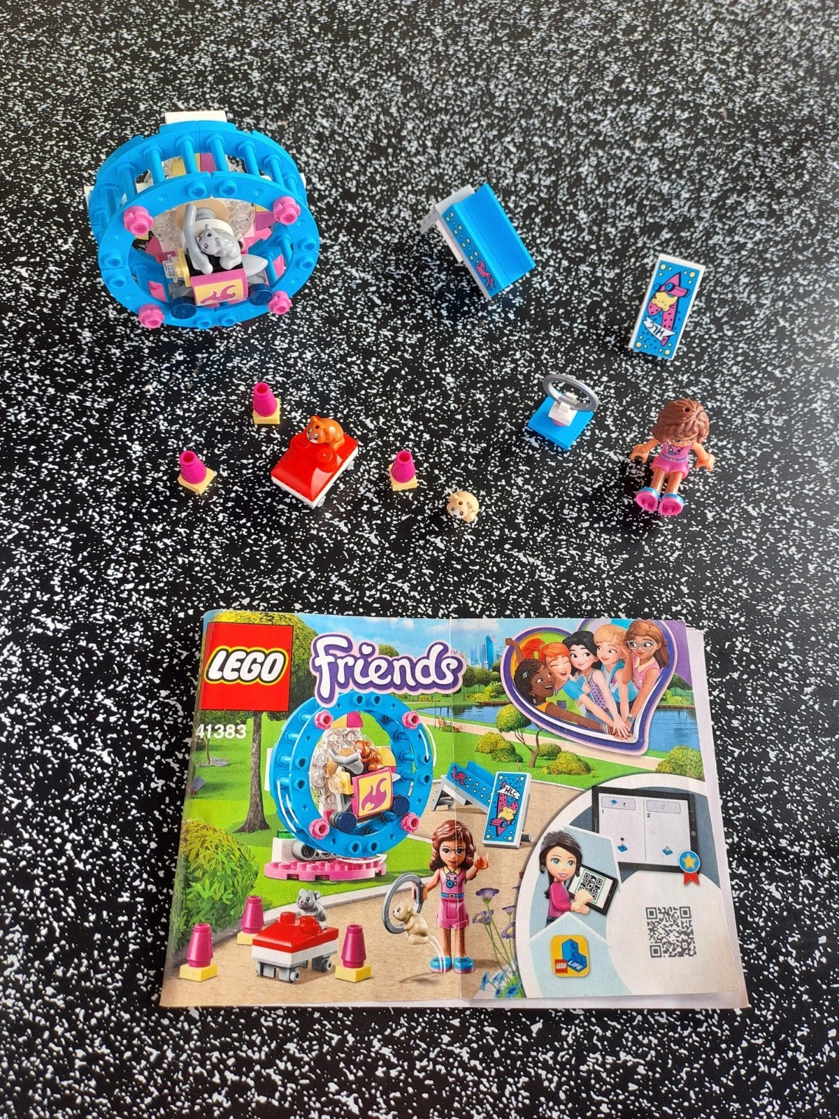 Lego Friends 41383 Olivia's Hamster Playground, Enlèvement ou Envoi, Lego, Ensemble complet, Friends