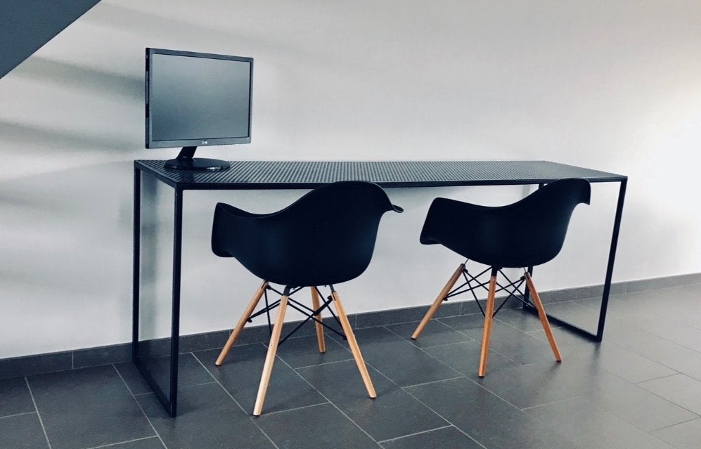 Bureautafel, Ophalen
