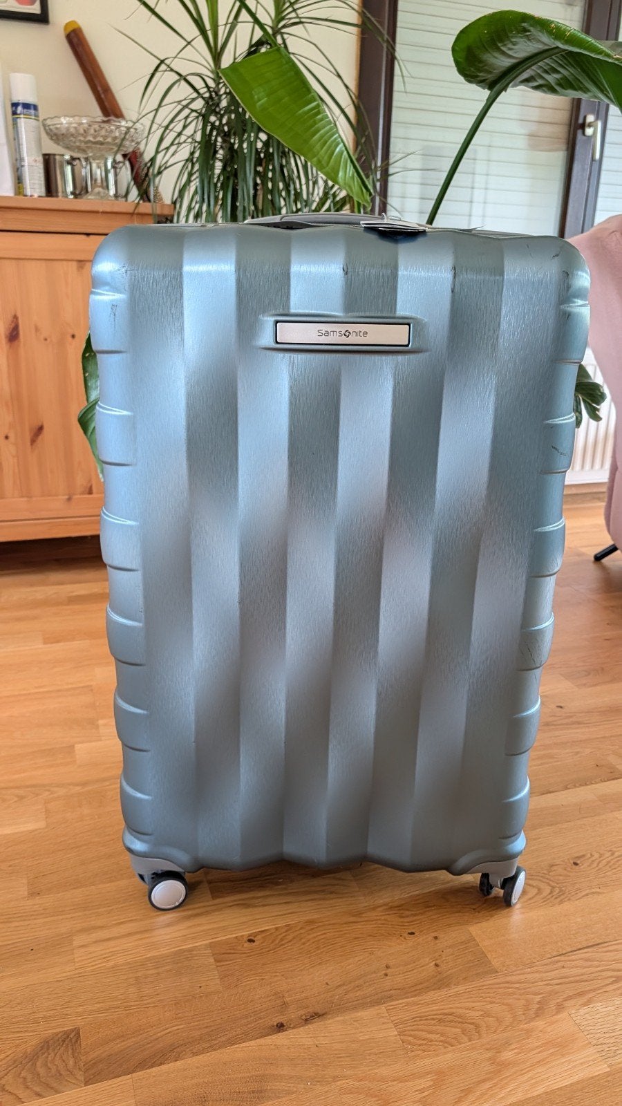 Samsonite Ziplite 6 Large en état neuf !, Bijoux, Sacs & Beauté, Valises, Enlèvement ou Envoi, Comme neuf, Plastique souple, 70 cm ou plus