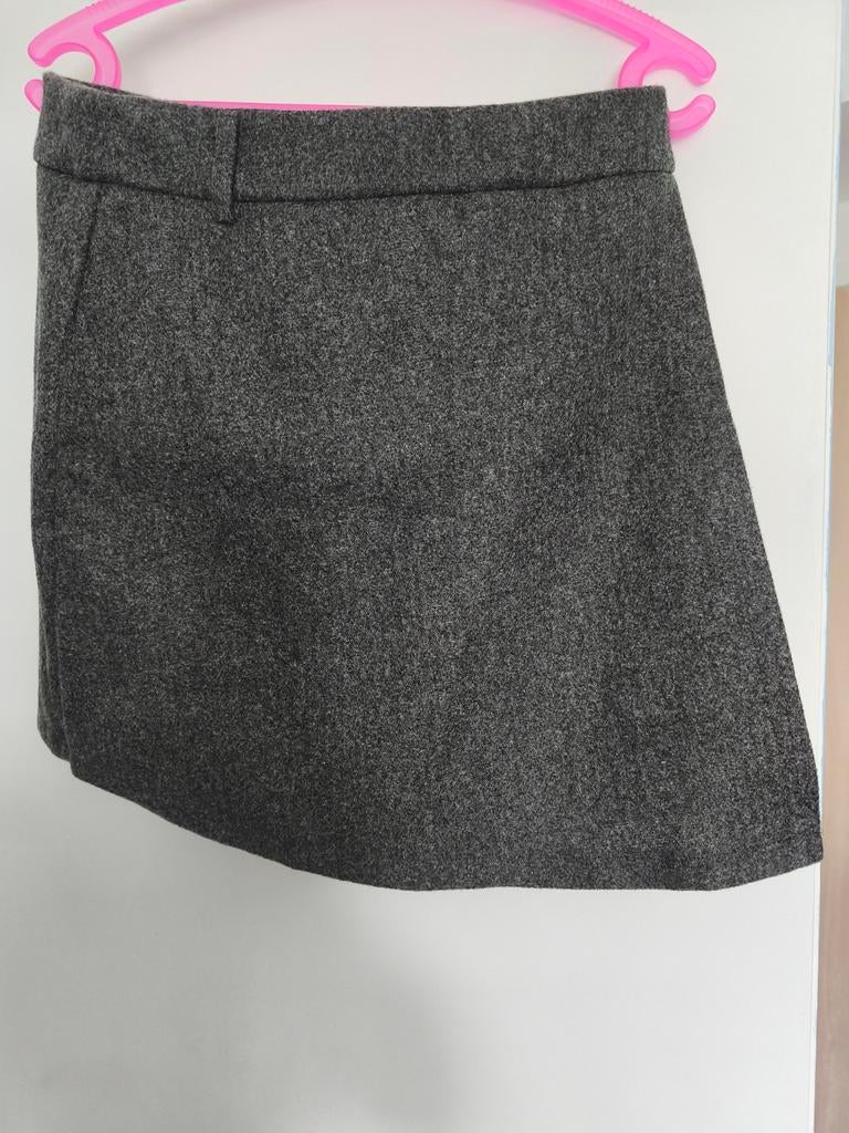 Lenterokshort met ritssluiting, Verzenden, Grijs