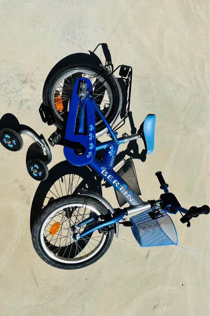 Vélo enfant 16 pouces complet, Enlèvement, Comme neuf, Frein sur jante, 16 pouces