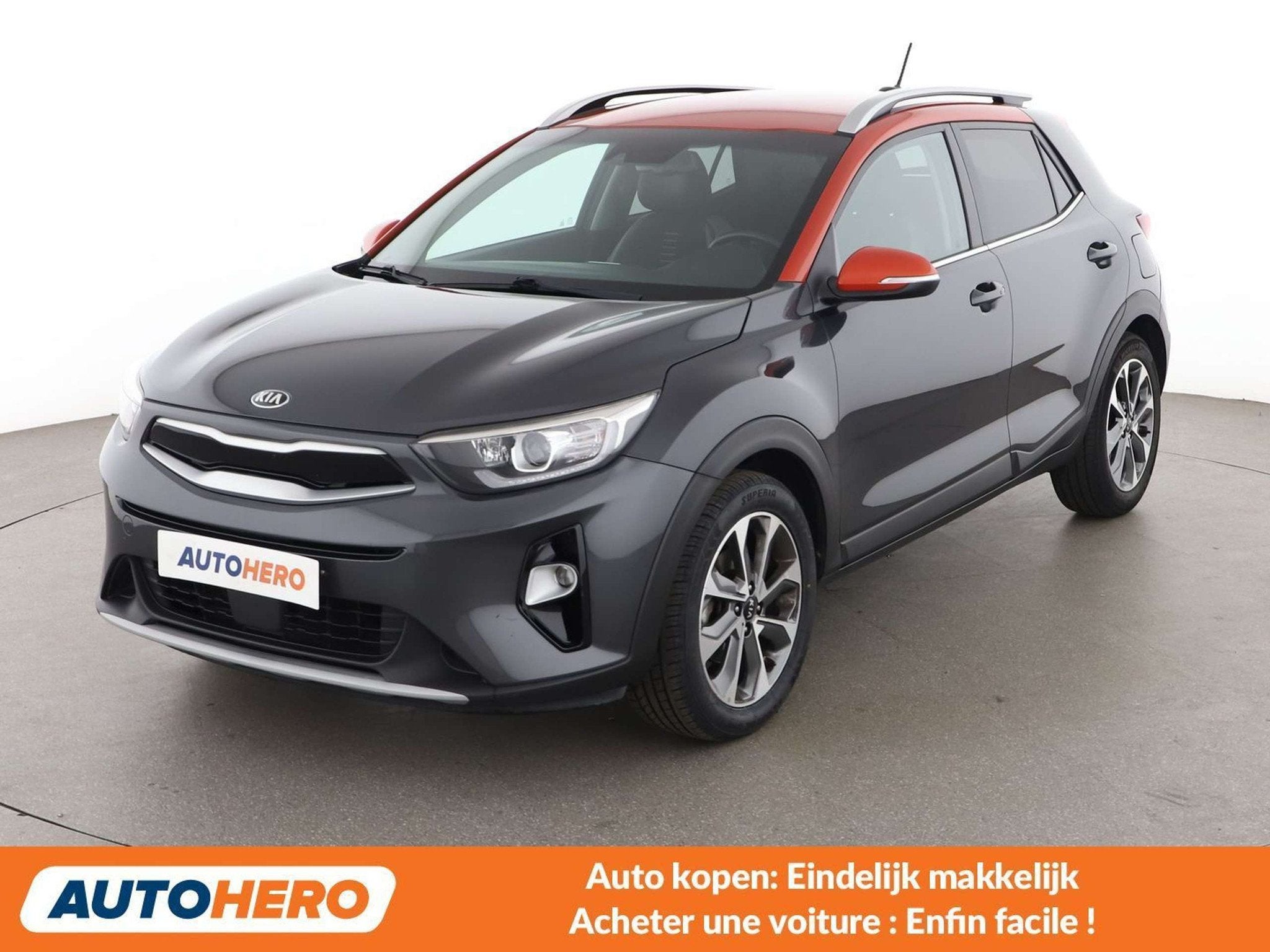 Kia Stonic 1.0 TGDI Platinum Edition, Autos, Anti démarrage, Argent ou Gris, Achat, 998 cm³