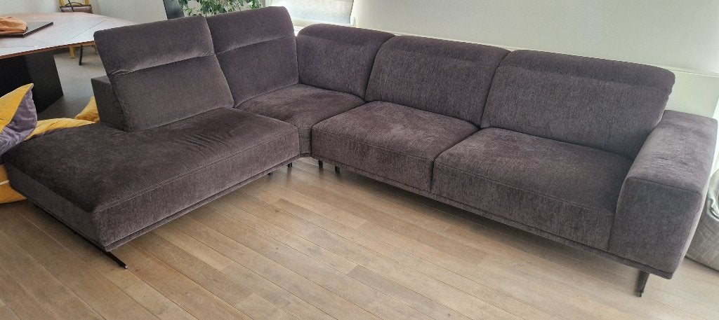 L - ZITHOEK, Ophalen, Zo goed als nieuw, Stof, Moderne L zetel
