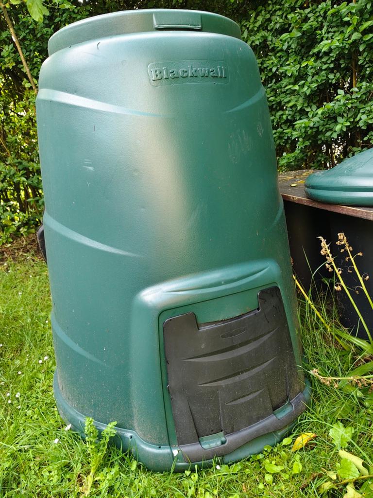 Bac à compost avec plaque de base 330 litres, Enlèvement, Bac à compost