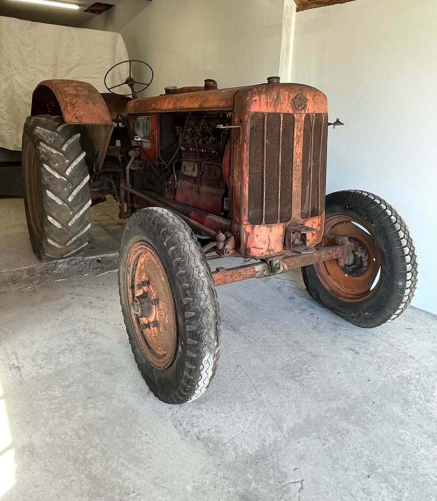 hanomag r35a., Ophalen