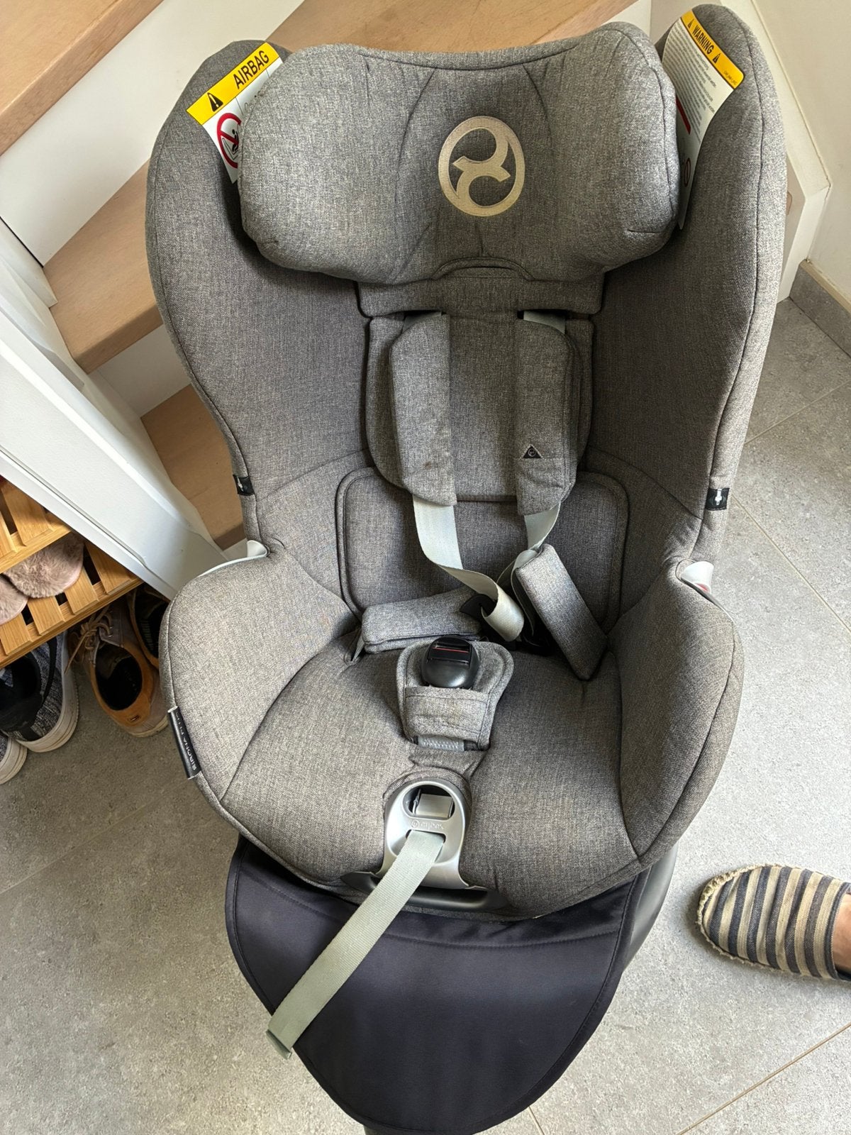 2 sieges auto enfants jusque 4ans Cybex et Maxicosi, 0 à 18 kg, Enlèvement, Dossier amovible, Maxi-Cosi