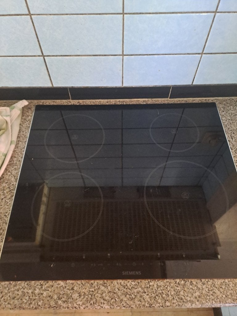 Inductie kookplaat siemens, Elektronische apparatuur, Kookplaten, Ophalen, Gebruikt, 4 kookzones, Inbouw