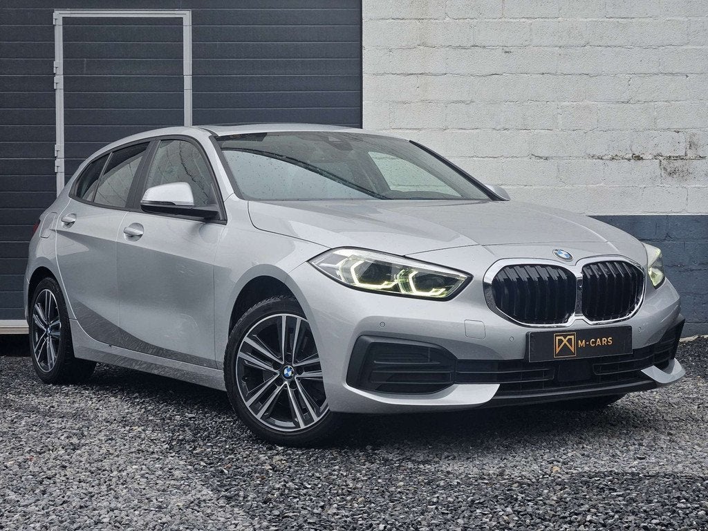 BMW 1 Serie 118 TOIT PANO * LED * AUTOMATIQUE *, Autos, BMW, Achat, Euro 6, Entreprise, Noir