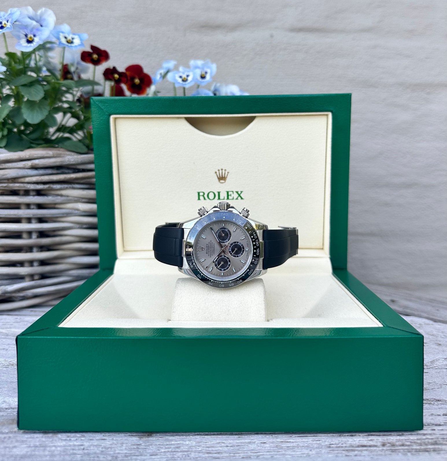 Rolex Daytona Ghost, Ophalen of Verzenden, Nieuw, Zilver, Rolex