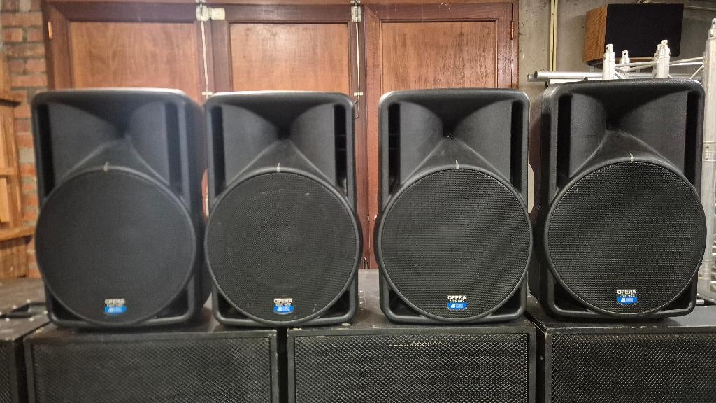 4x dB Technologies Opera Live 402, Audio, Tv en Foto, Luidsprekerboxen, Ophalen, Gebruikt
