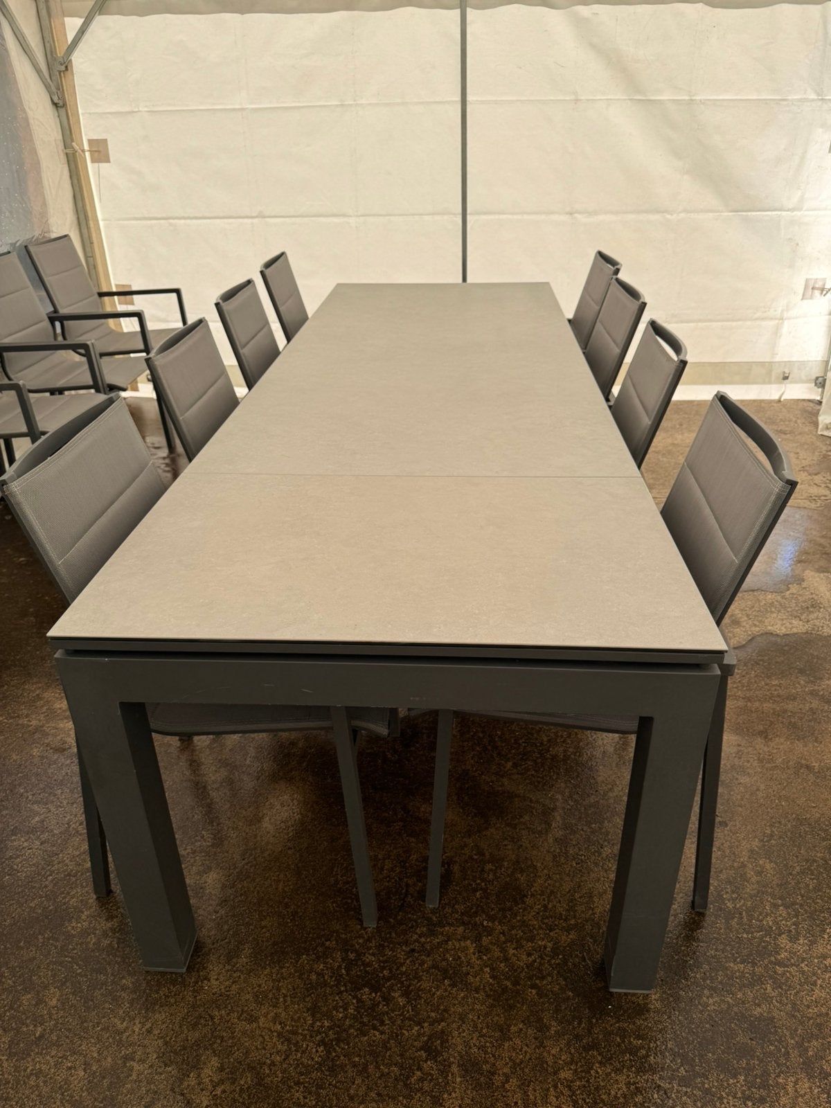 Tuintafel en stoelen, Ophalen, Zo goed als nieuw, Stoel