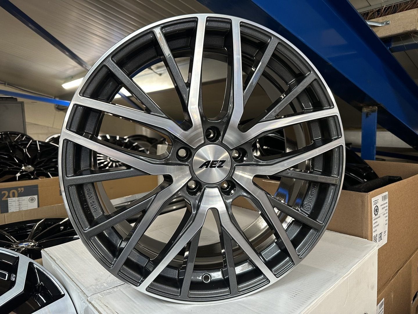 Nieuw 19inch VW Audi Seat BMW Skoda AEZ Style Velgen! 5x112, 19 inch, -, -, Banden en Velgen