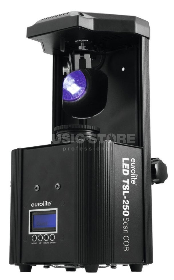 2x Scanner avec LED COB 30 W avec flightcase, Musique & Instruments, Enlèvement, Comme neuf, Lumières, Couleur