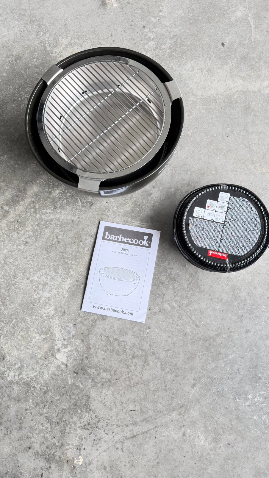 Barbecook JOYA tafelbarbecue + starter pack – NIEUW!, Tuin en Terras, Barbecue-accessoires, Zo goed als nieuw, Ophalen