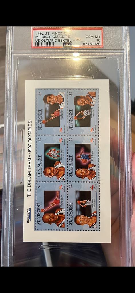 Dream team 1992 Michael Jordan psa 10, Ophalen of Verzenden