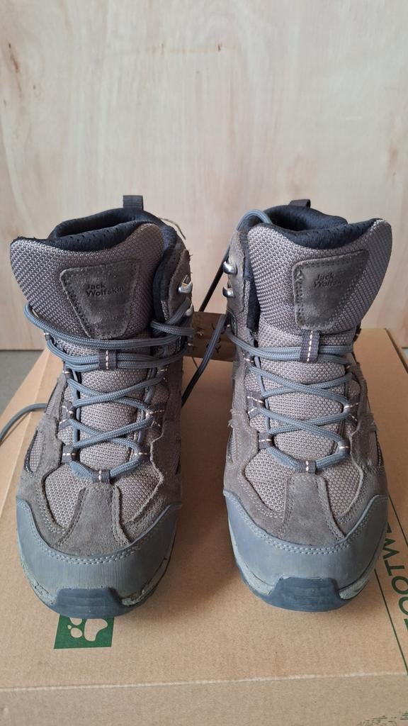 Jack Wolfskin wandelschoenen 40,5 MID, Sport en Fitness, Bergsport en Wandelen, Ophalen, Gebruikt, Schoenen