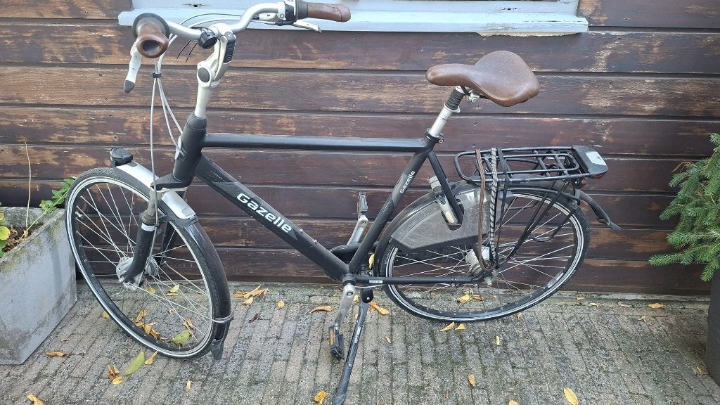 Herenfiets, Ophalen, Gebruikt, Versnellingen, Schijfrem