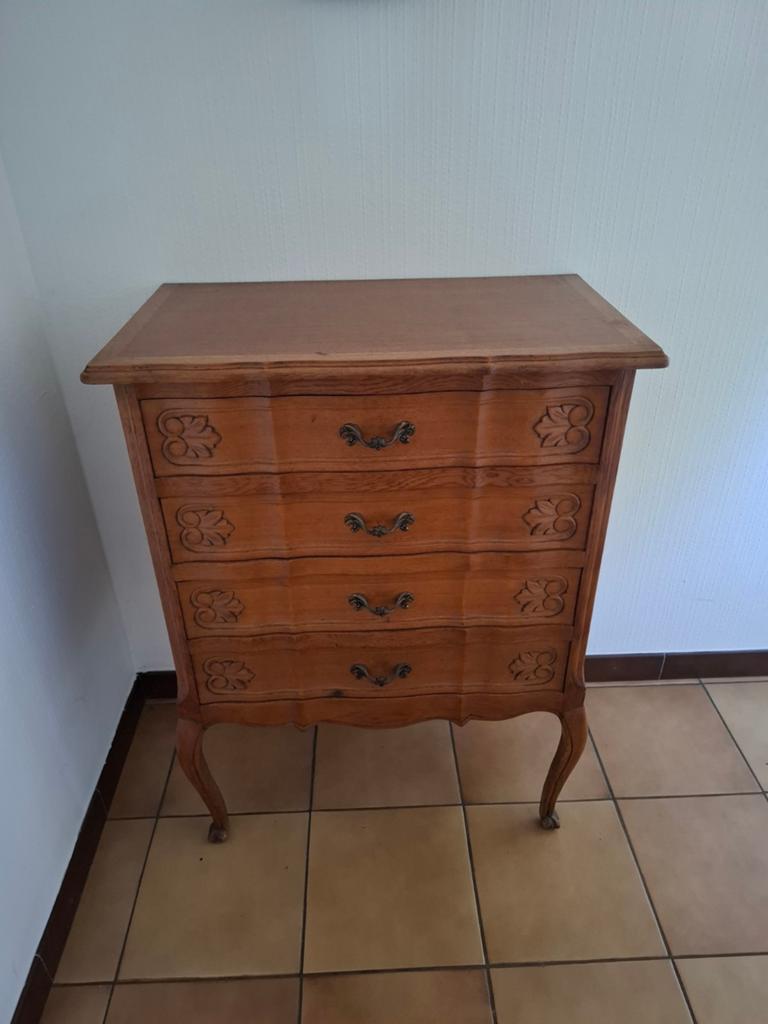 Vintage houden ladenkast, Huis en Inrichting, Kasten | Ladekasten, Ophalen