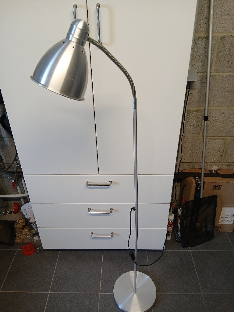 lampadaire liseuse Ikea  hauteur 145 cm, Enlèvement, Utilisé, Métal, 100 à 150 cm