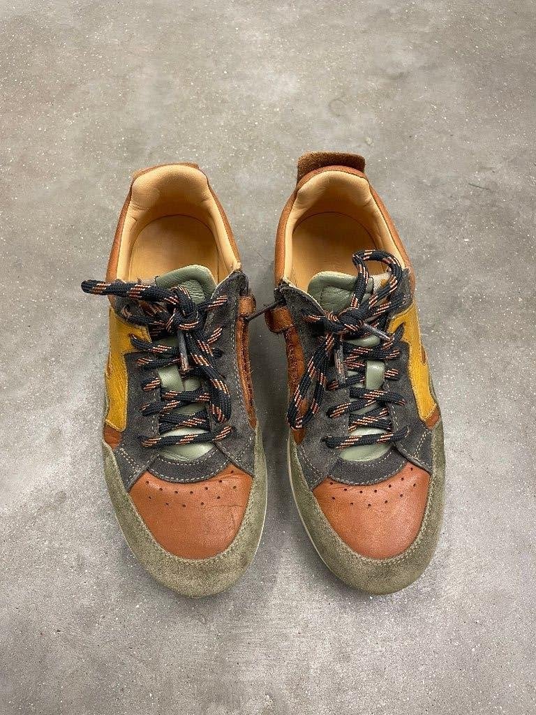 Sneakers en cuir cognac de la marque OCRA taille 34, Garçon, Ocra, Enlèvement ou Envoi, Comme neuf