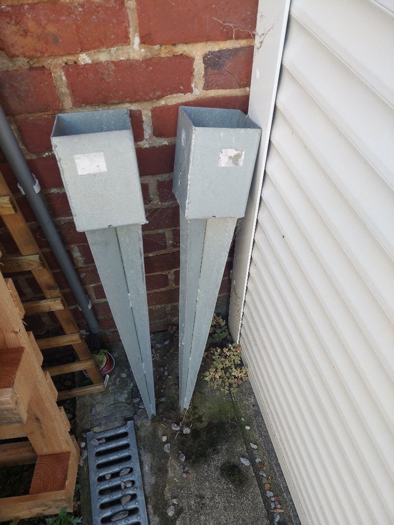 support poteau, Jardin & Terrasse, Enlèvement, Comme neuf, Moins de 180 cm, Autres types