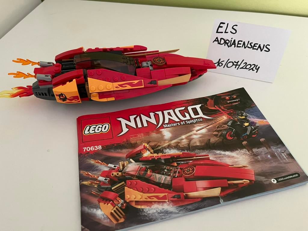 Lego ninjago 70638, Ophalen, Zo goed als nieuw, Lego, Ninjago