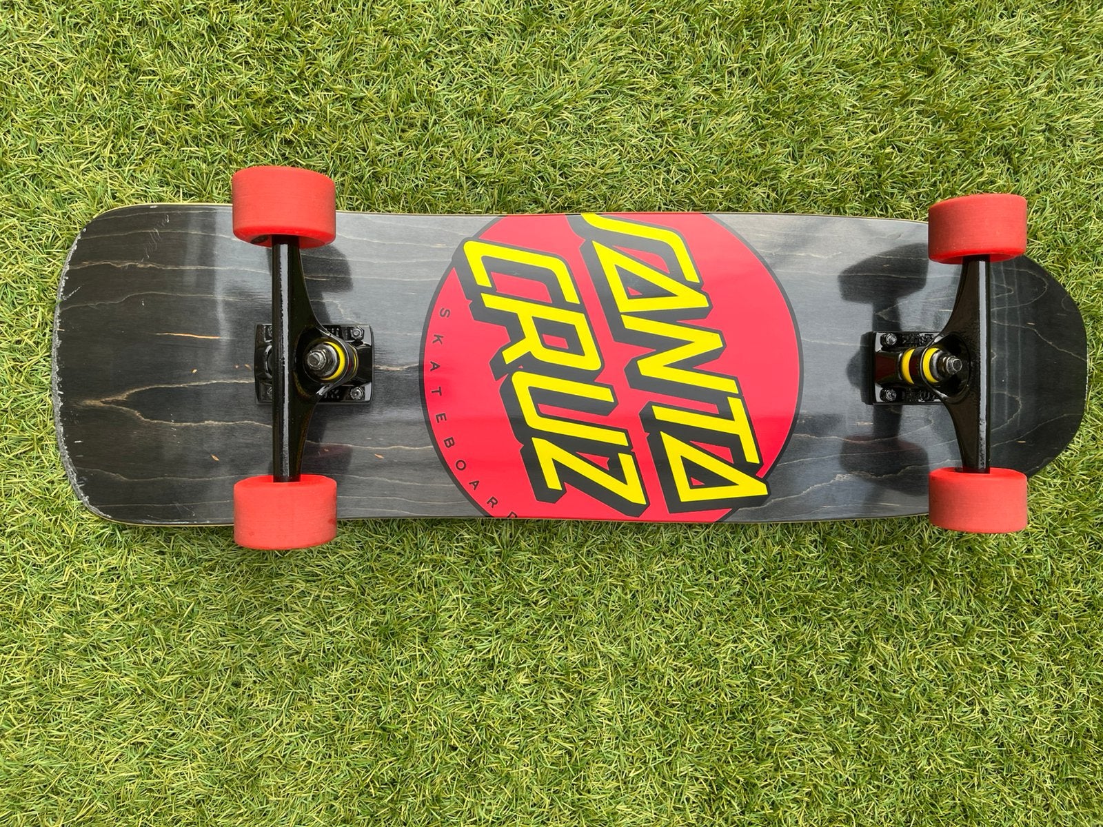 Santa Cruz cruiser board 9,5”, Sport en Fitness, Skateboarden, Ophalen, Zo goed als nieuw