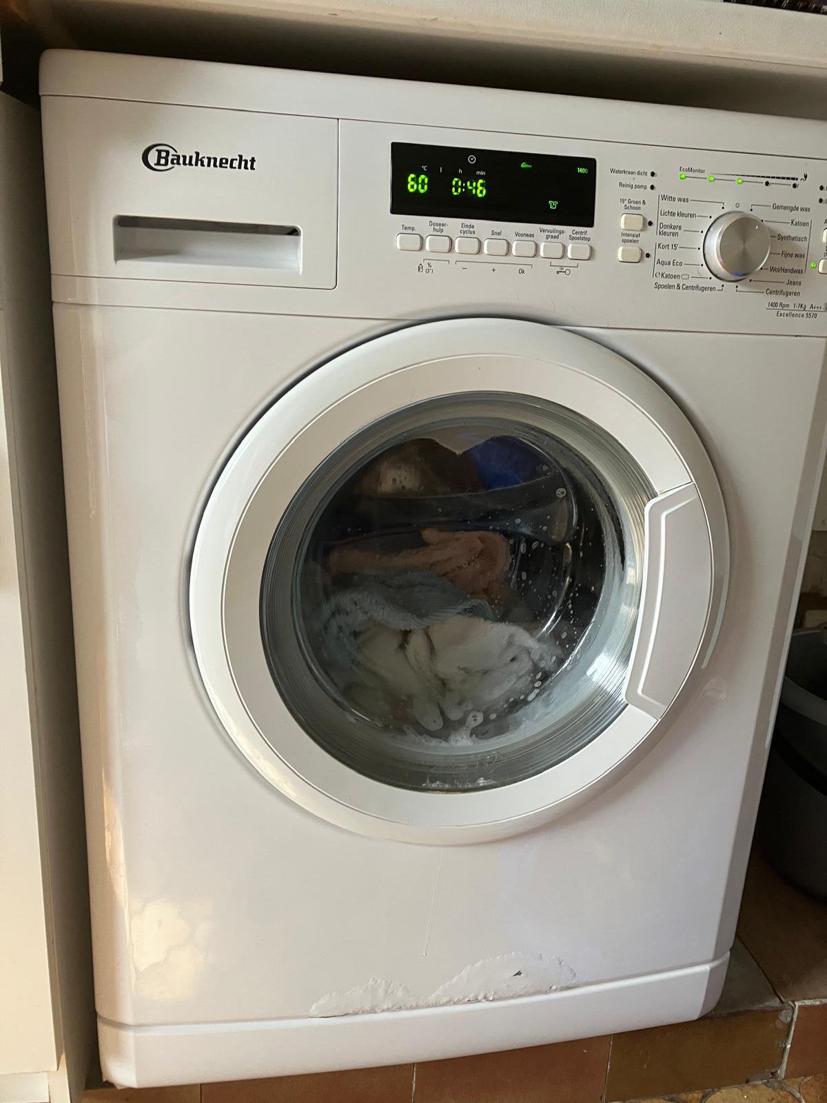 Bauknecht Excellence 5570 wasmachine – A+++, Elektronische apparatuur, Wasmachines, Ophalen, Zo goed als nieuw