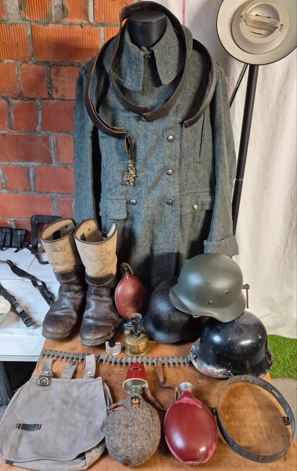 lot militaria allemand, Collections, Envoi, Armée de terre, Vêtements ou Chaussures