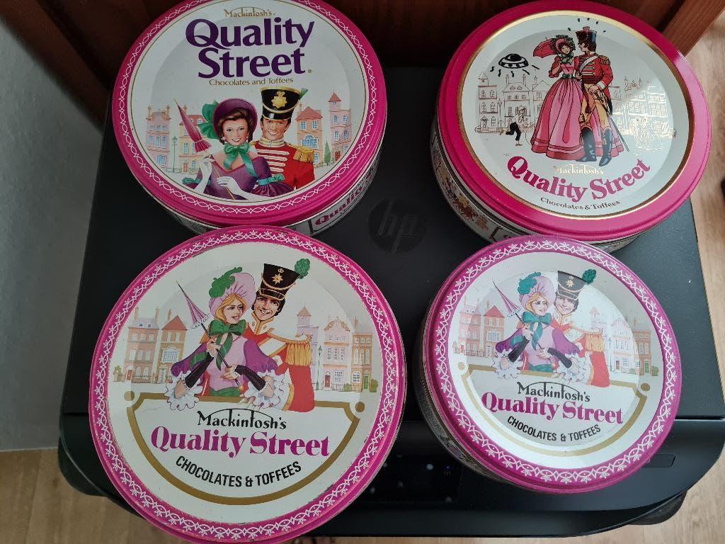 blikken dozen Mackintosh's / Quality street, Ophalen of Verzenden
