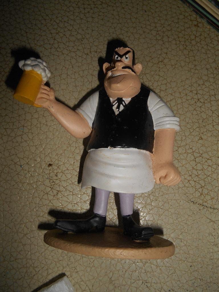 Barman figurine en résine coll Lucky Luke, Ophalen of Verzenden