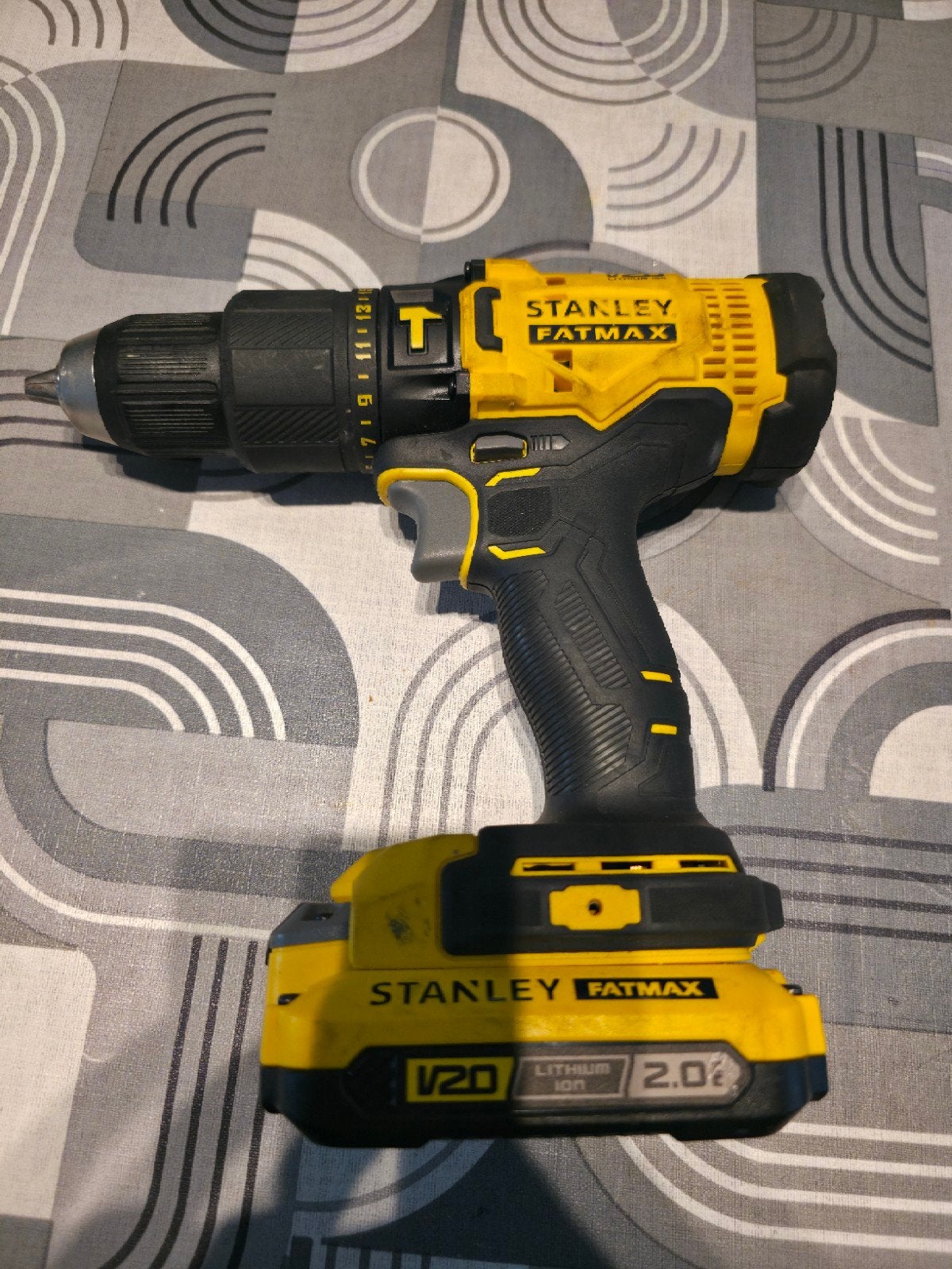 Stanley Fatmax Boormachine, Boormachine, Ophalen of Verzenden, Variabele snelheid, Gebruikt