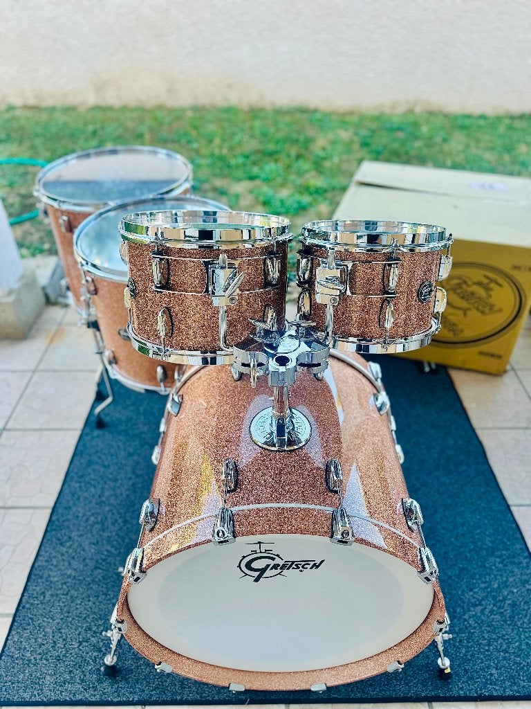 Gretsch renown Maple champagne sparkle (New), Musique & Instruments, Batteries & Percussions, Neuf, Autres marques, Enlèvement ou Envoi