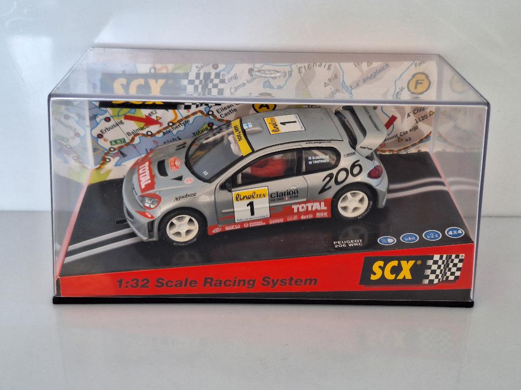 Scx Peugeot 206 Rally Montecarlo 2001 60680 TOUJOURS SCELLÉE, Neuf, Autres marques, Électrique, Enlèvement ou Envoi
