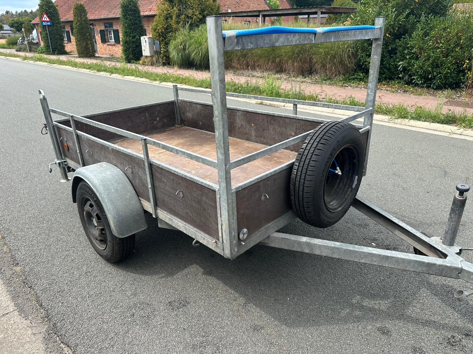 Aanhangwagen enkelas, Auto diversen, Ophalen, Zo goed als nieuw
