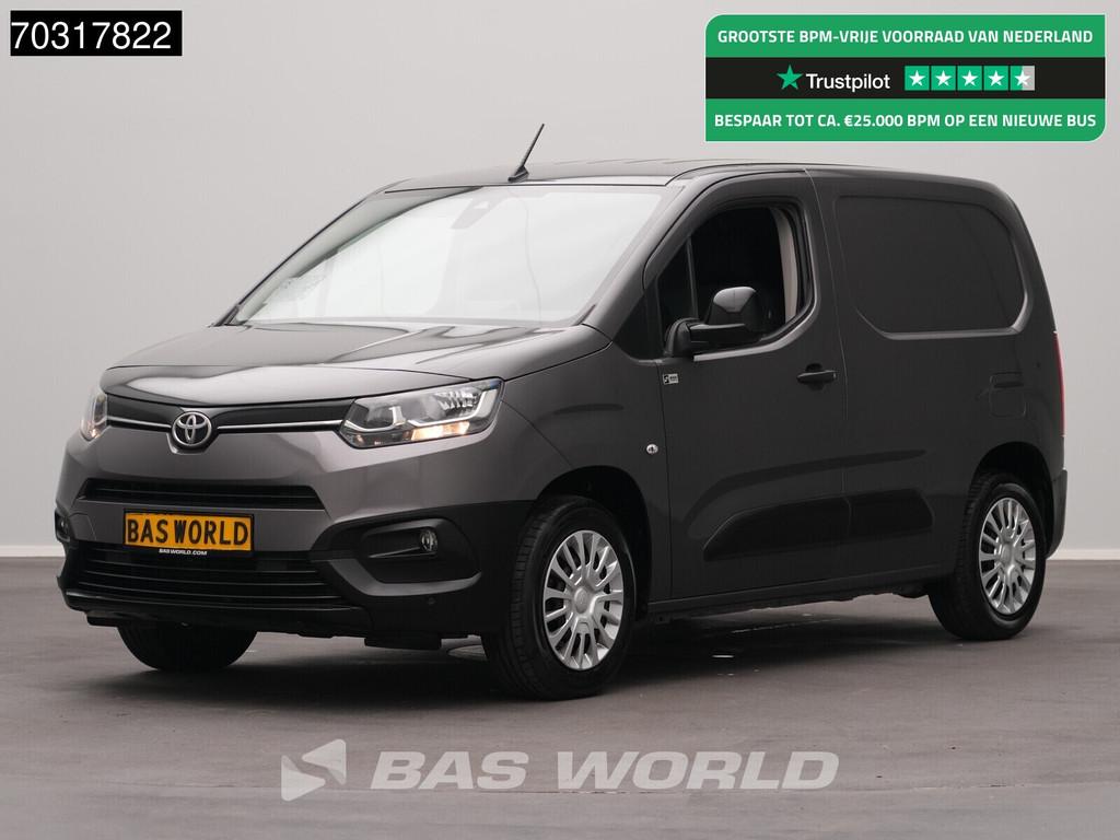 Toyota ProAce 130pk Benzine Automaat L1H1 Navi Airco Cruise, Autos, Camionnettes & Utilitaires, Argent ou Gris, Achat, Entreprise
