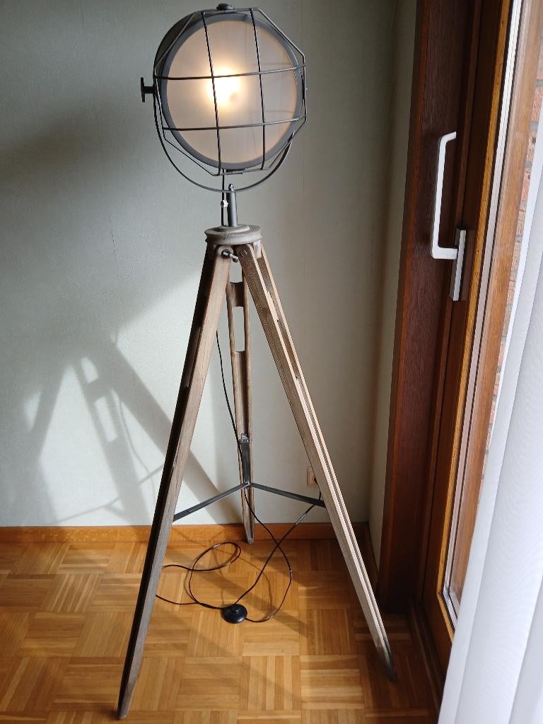 Lampe sur pied, Enlèvement, Comme neuf, Verre, 150 à 200 cm