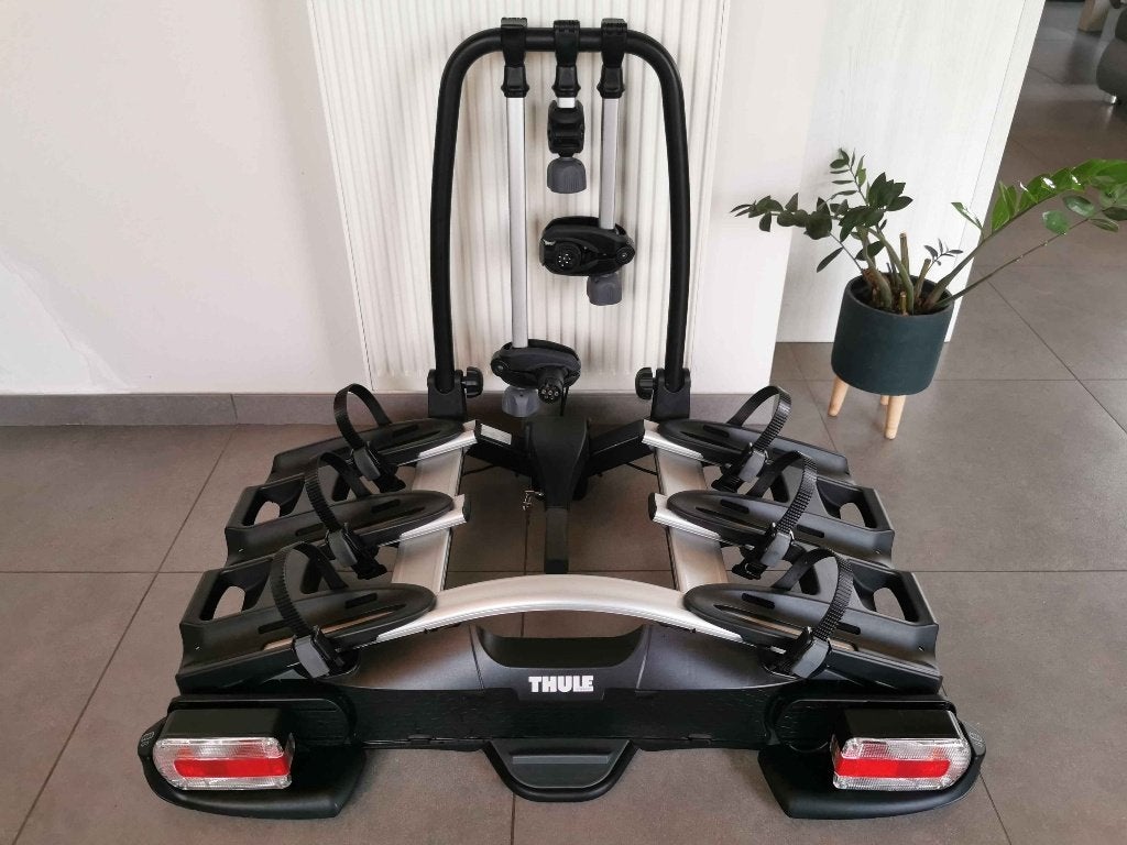 Thule VeloCompact 927 –60kg –nieuwstaat fietsdrager, Auto diversen, Ophalen, 3 fietsen of meer, Zo goed als nieuw, Brede banden