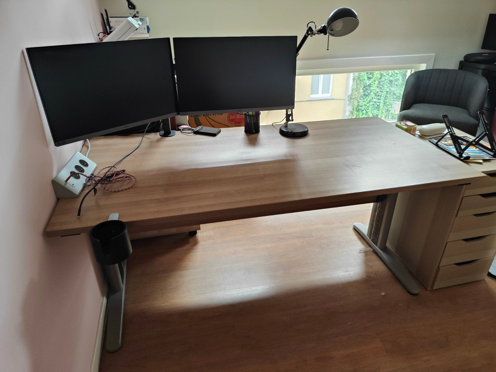 bureau 160 x 80, Ophalen