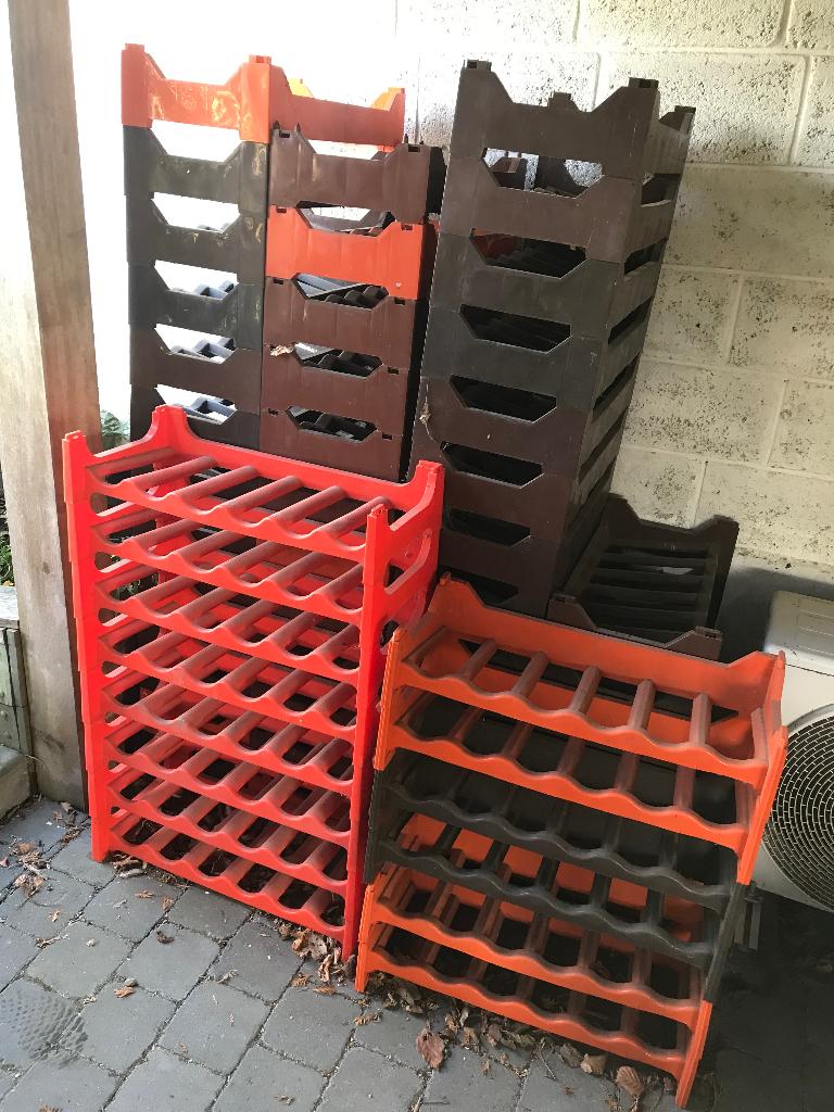 Porte-bouteilles, Enlèvement