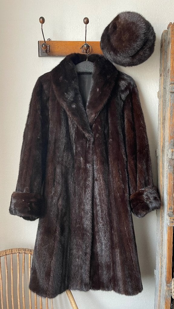 Bontjas, Kleding | Dames, Bruin, Zo goed als nieuw, Arnou, Ophalen