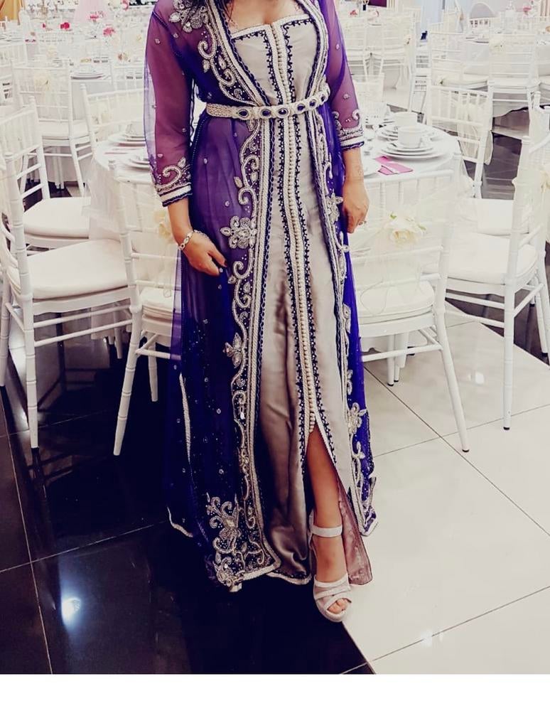 Robe orientale, Enlèvement ou Envoi, Comme neuf, Gris