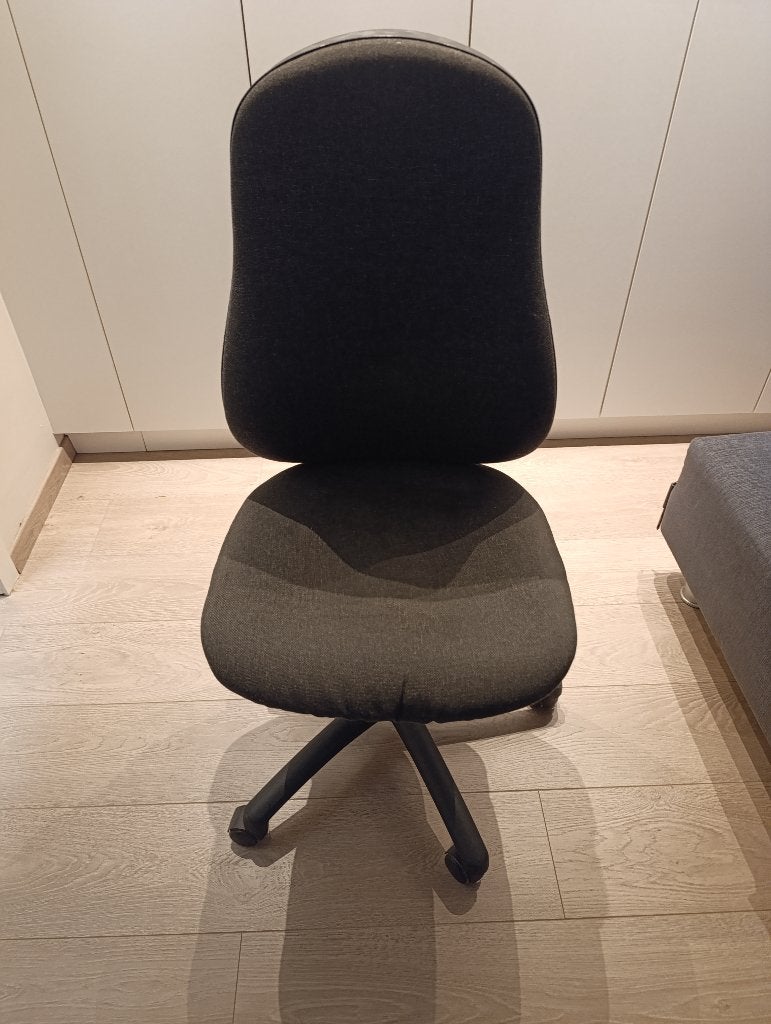 bureaustoel, Ophalen, Gebruikt, Grijs, Bureaustoel