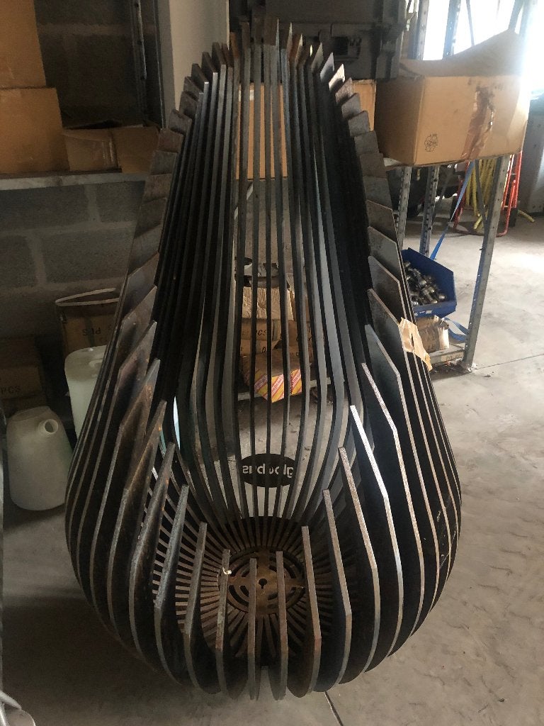 Cheminée de jardin GLOWBUS, Enlèvement, Comme neuf