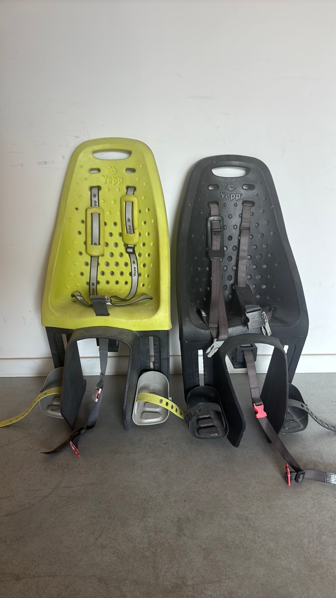 Fiets stoelen yepp, Achterzitje, Ophalen, 15 t/m 25 kg, Gebruikt