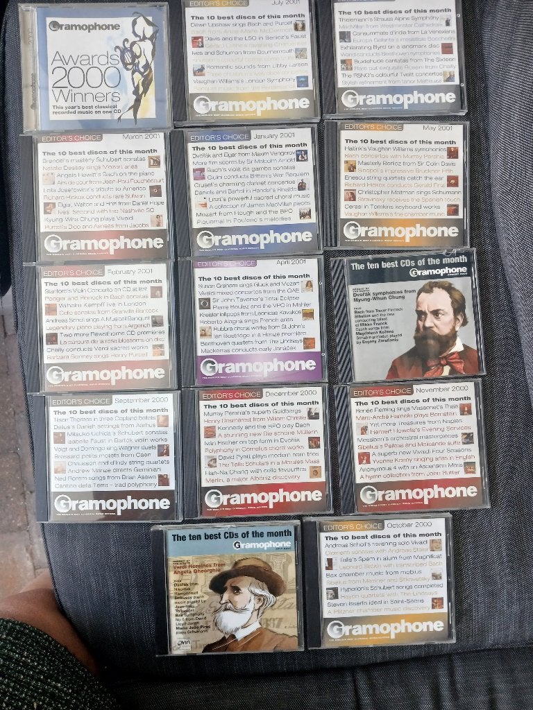 14 CD's klassieke muziek, Ophalen