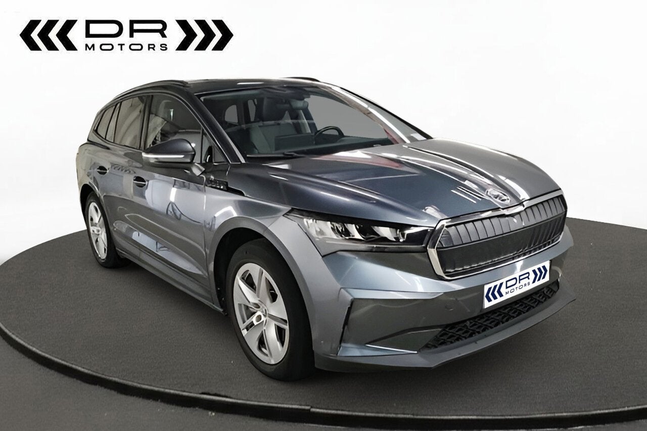 Skoda Enyaq IV 80 - 400km - CARPLAY, Auto's, 0 kg, Zwart, 5 zetels, 5 deurs
