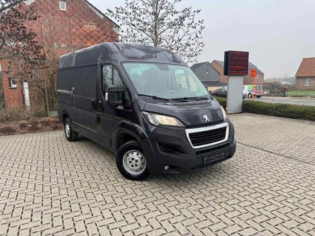 Peugeot Boxer 2.2 - 2020/106.000 km/Diesel - Gekeurd, Auto's, Bluetooth, Zwart, Zwart, Leder