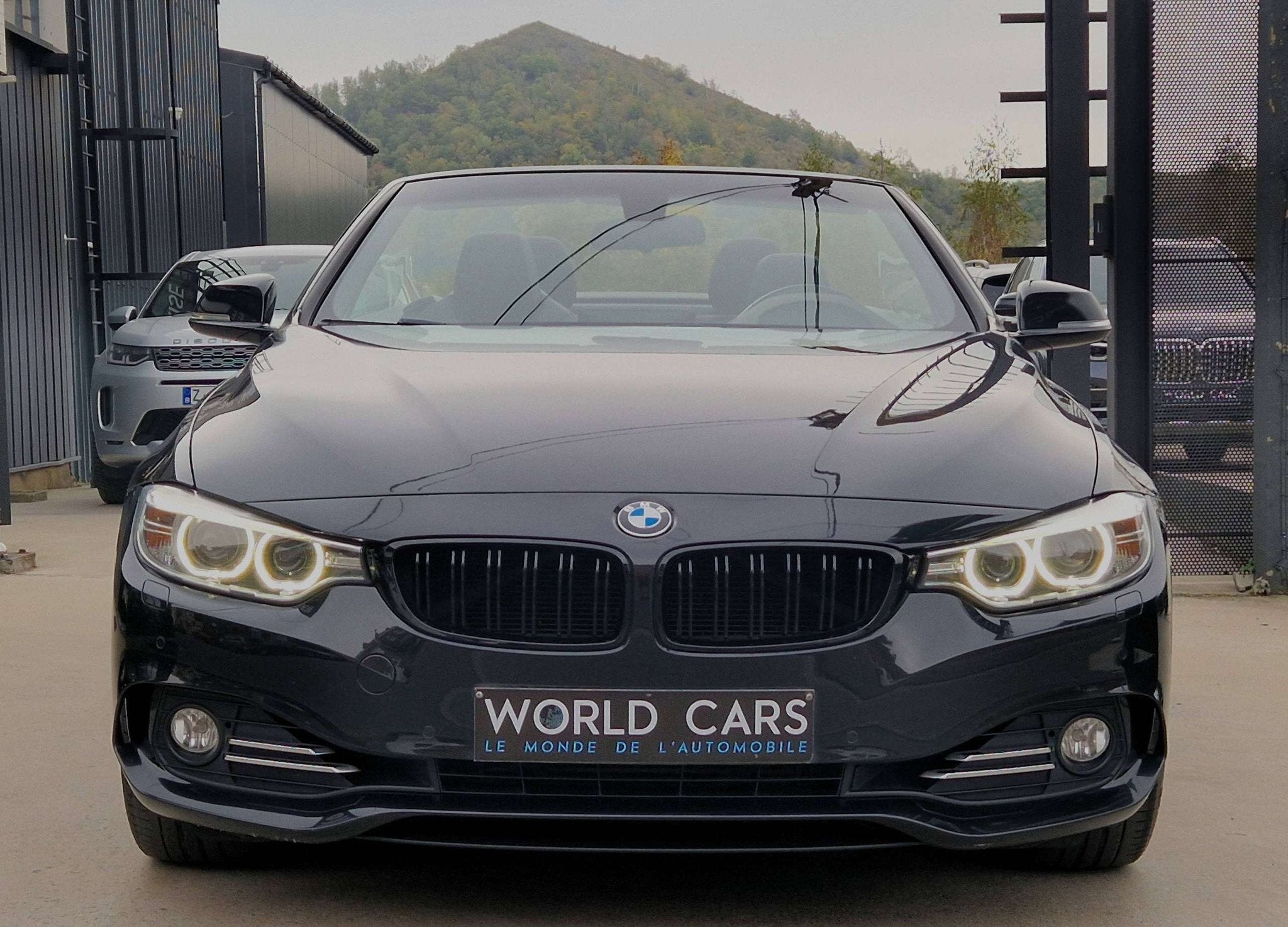 BMW 4 Serie 428 iA Cabrio - LUXURY - BOITE AUTO - FULL BLACK, Auto's, Automaat, Achterwielaandrijving, Gebruikt, 4 cilinders